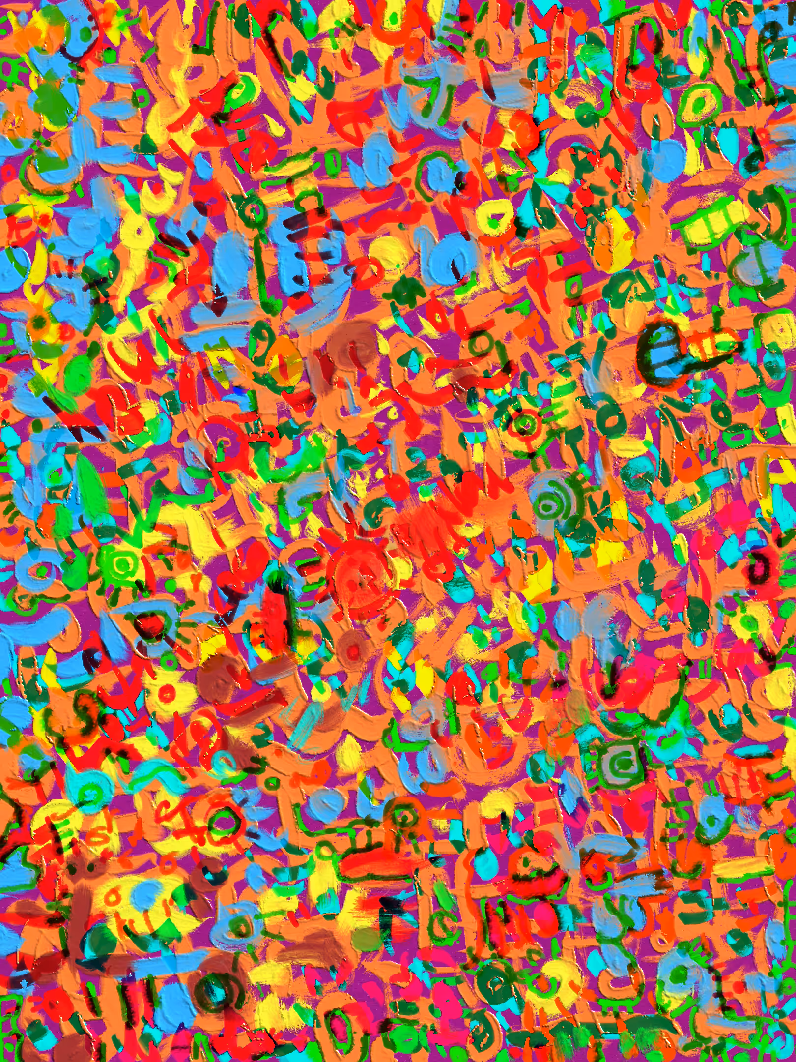 Dance of colors