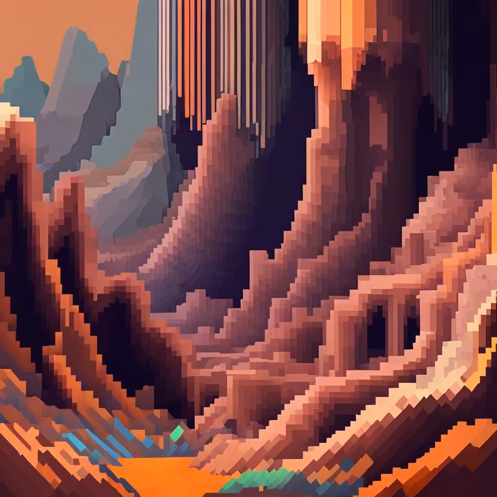 Mountains in depth --X--> [ ] 3