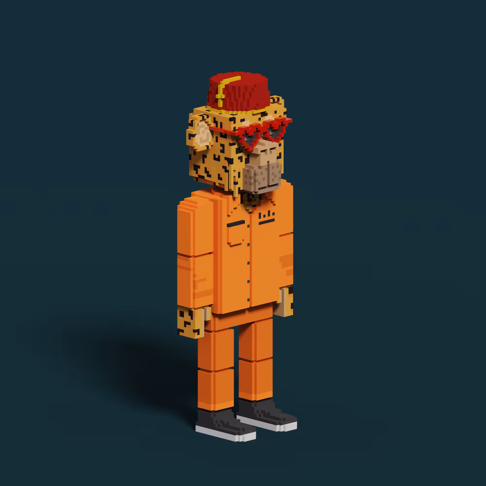 voxel ape #3857