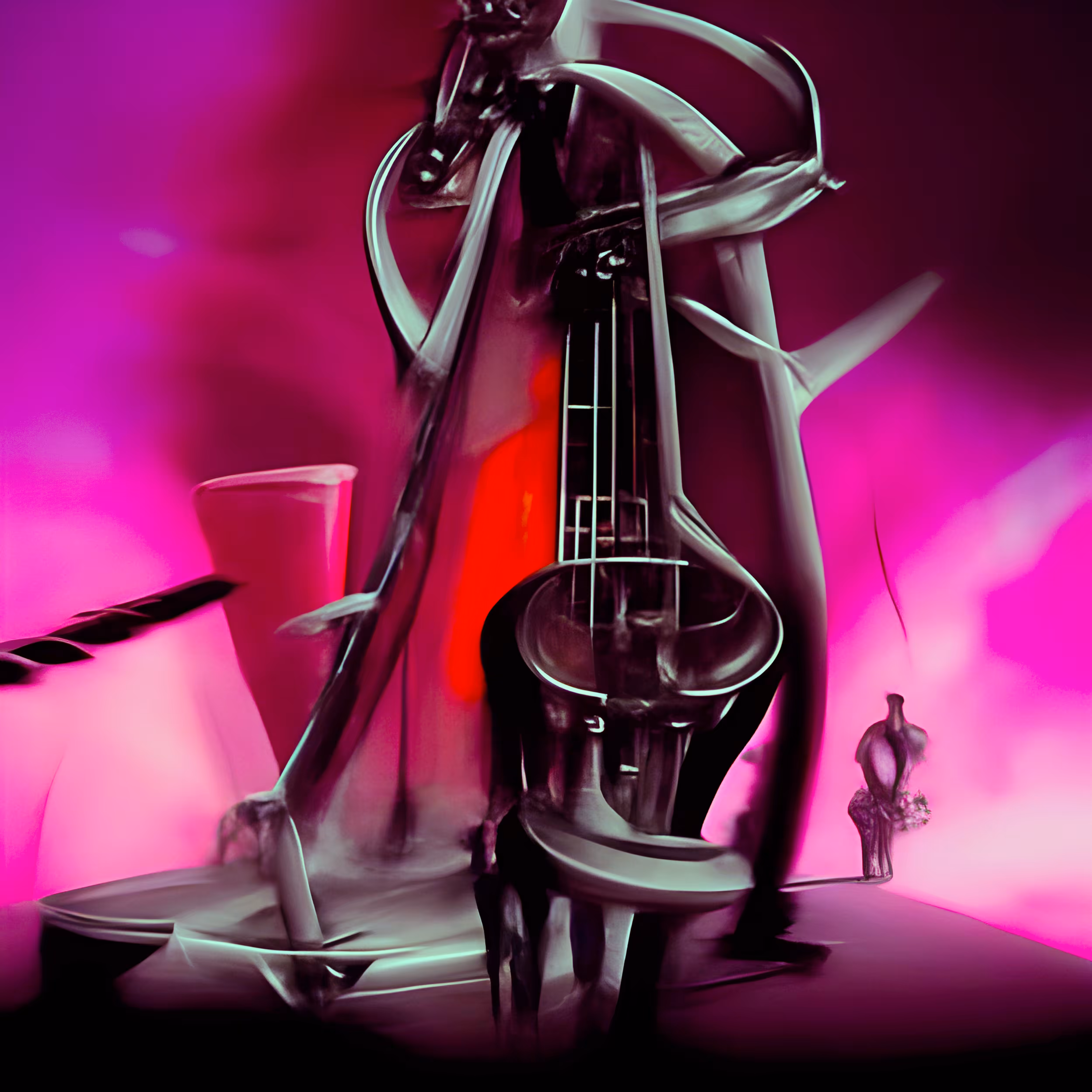 I WONDERED WHO WAS THE PLAYER and whom else the instrument