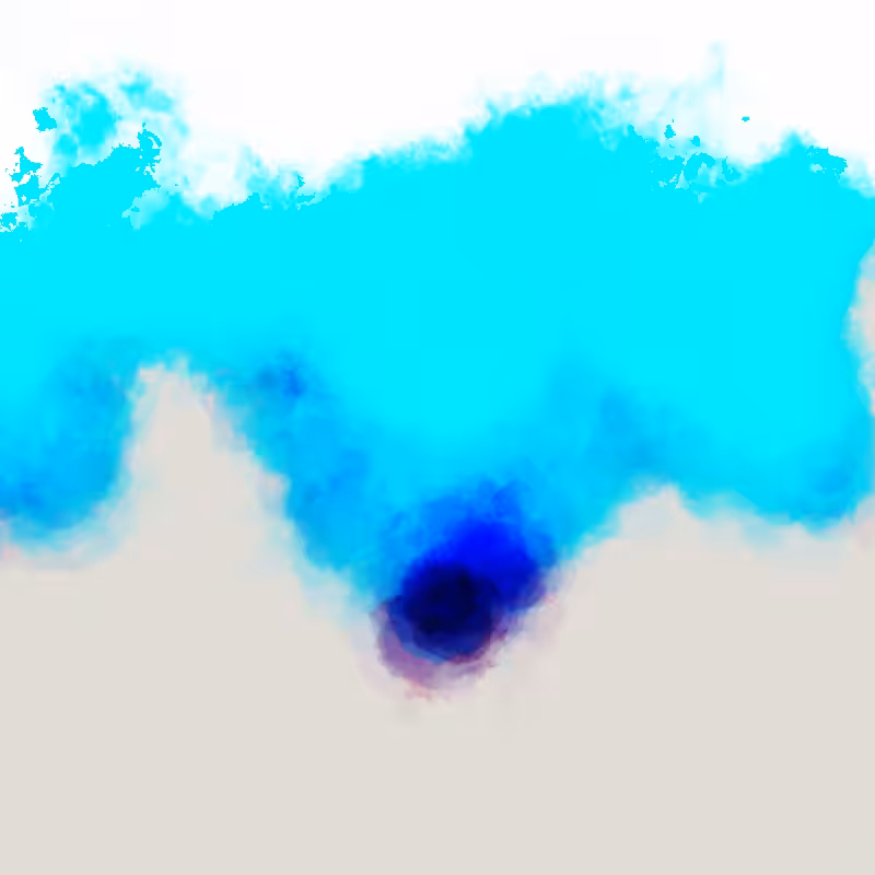 Watercolor Clouds #8
