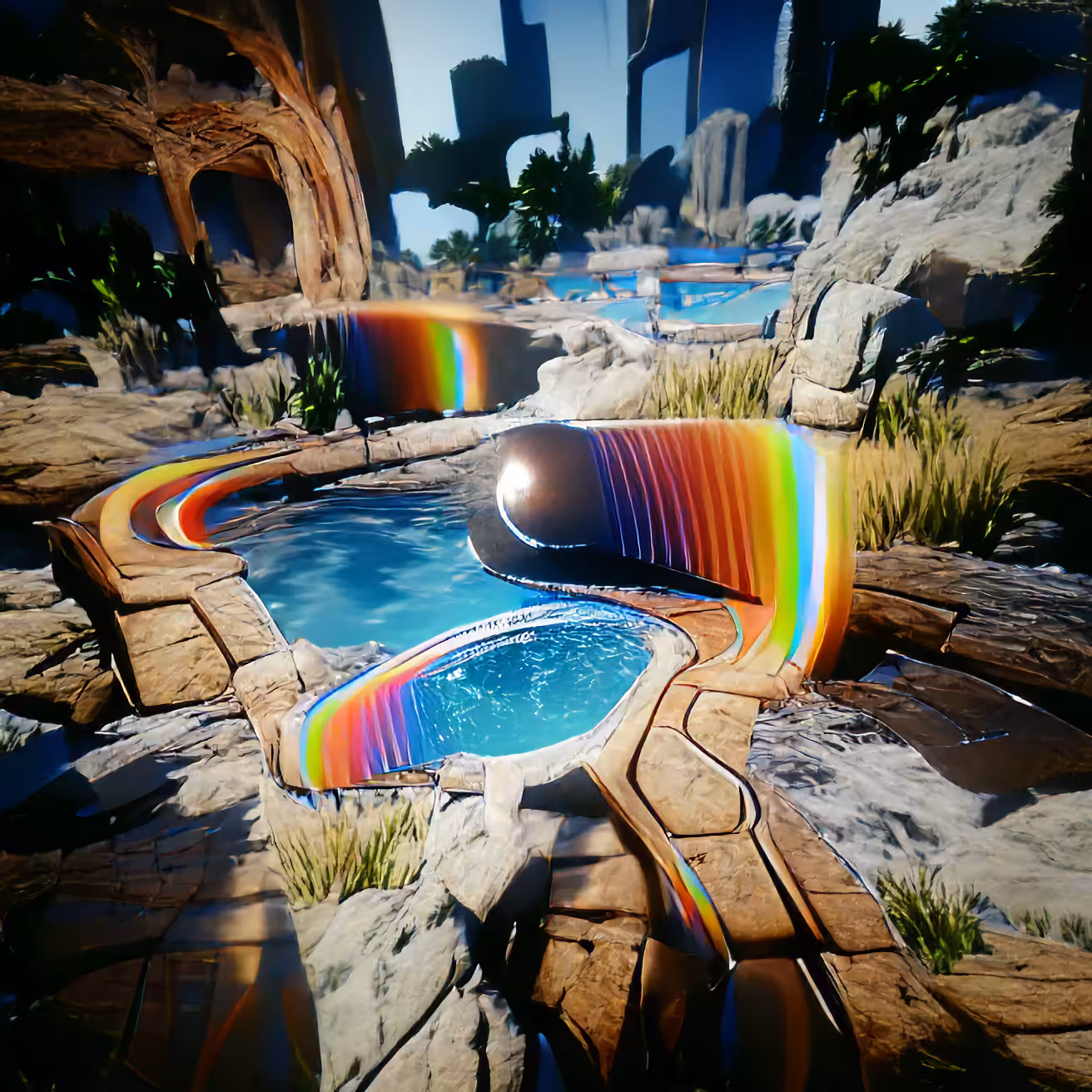 Realm 2 - Cascading Pools