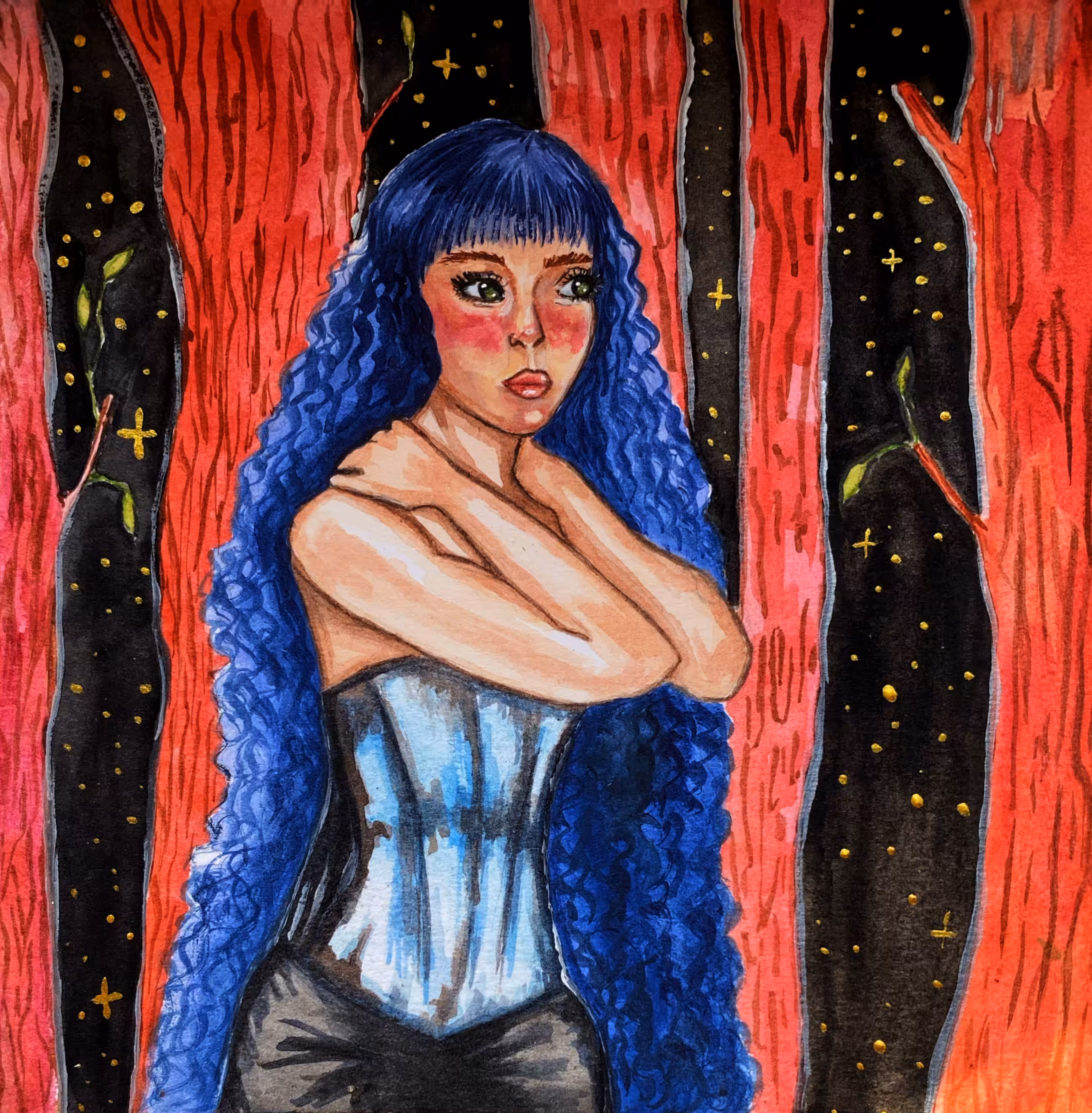 World of Cherrryart: In the mysterious forest