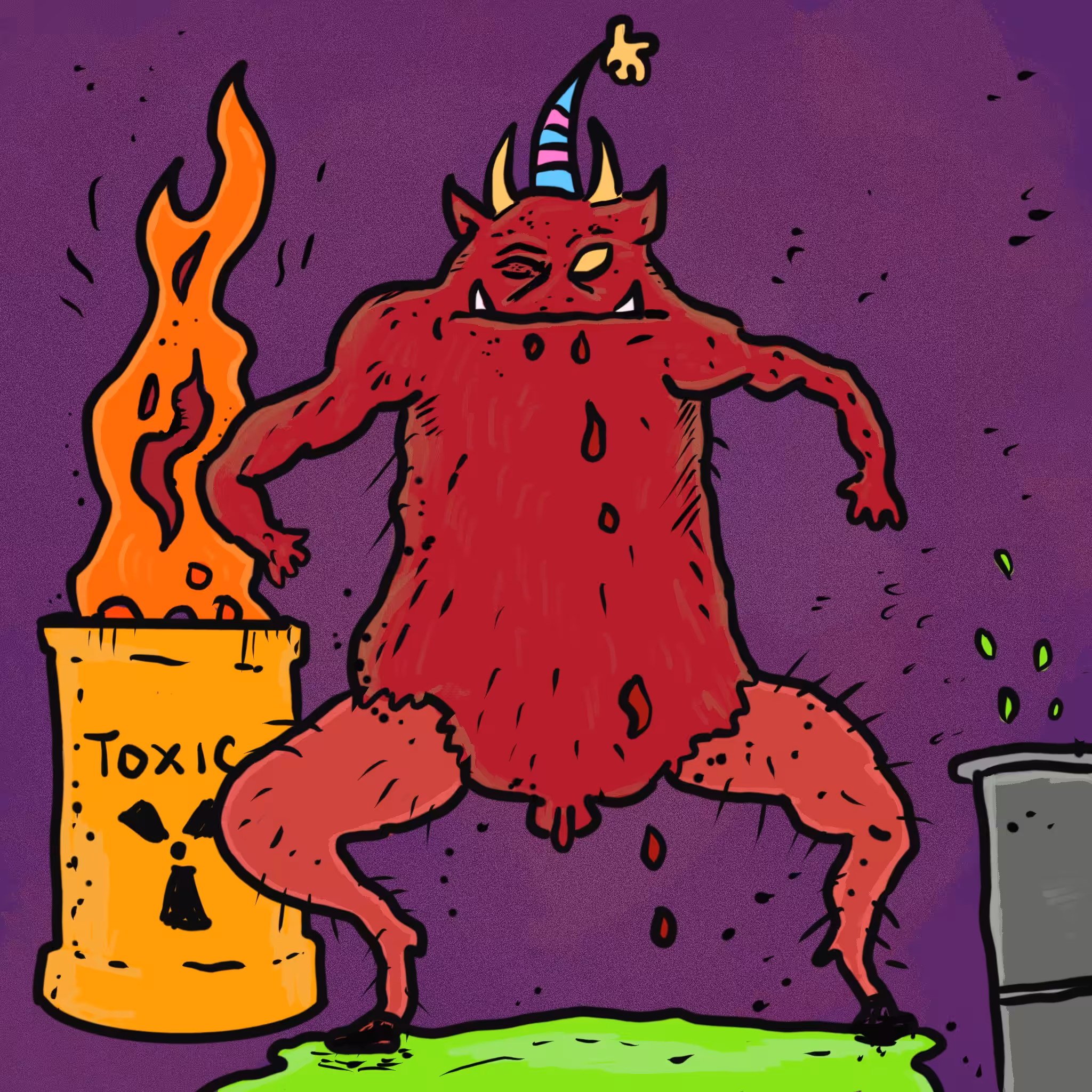 Toilet Demon's First Massacre