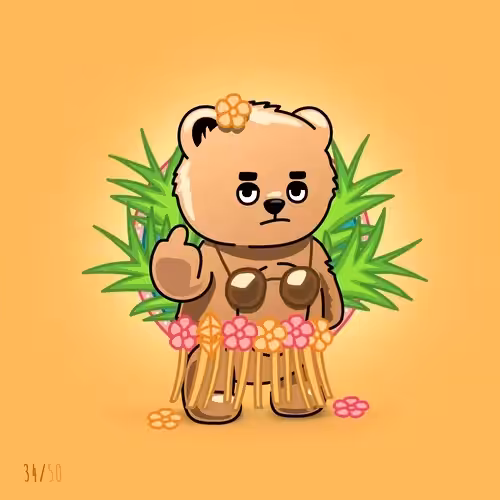 #34 Brash Bear on Hawaii