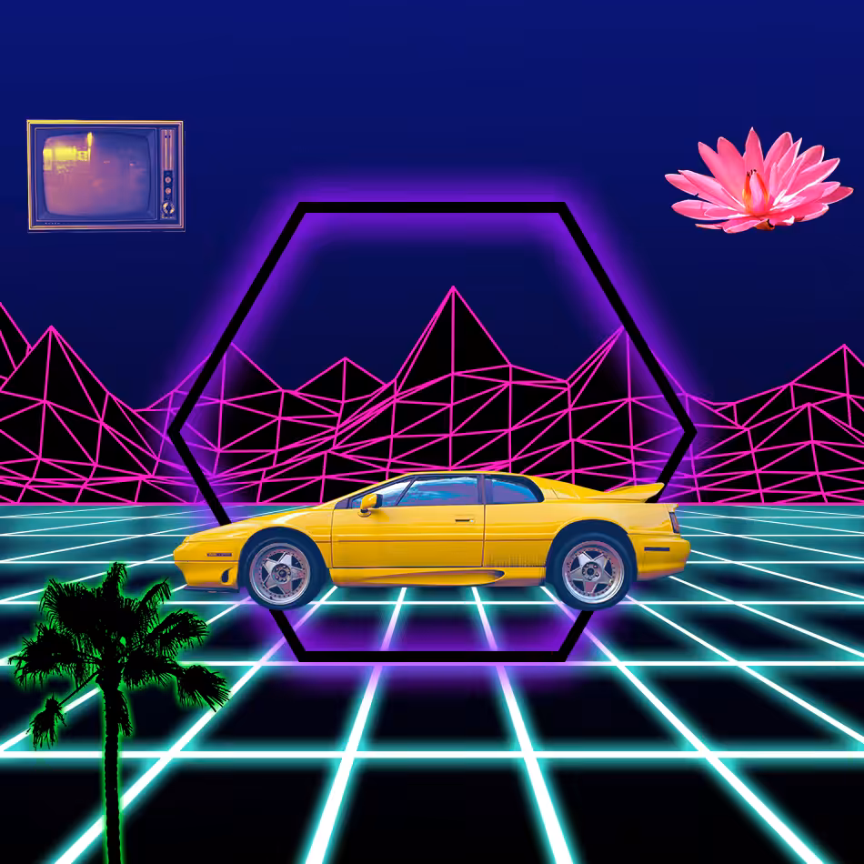 S Y N T H W A V E Nightlife Generator #121