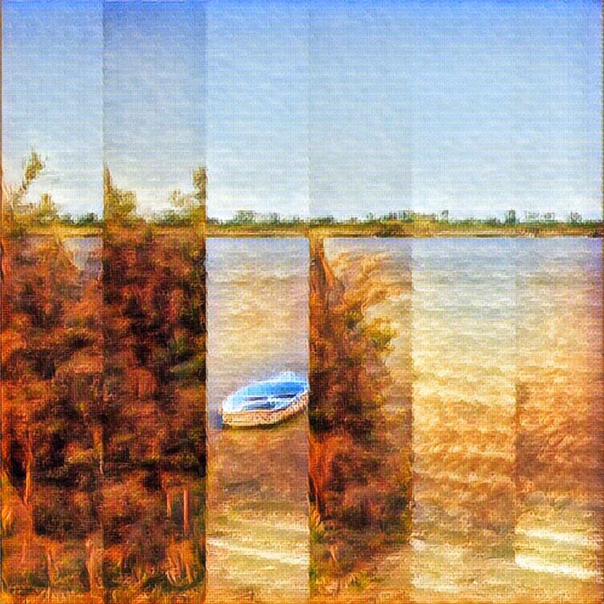 Study for a river landscape