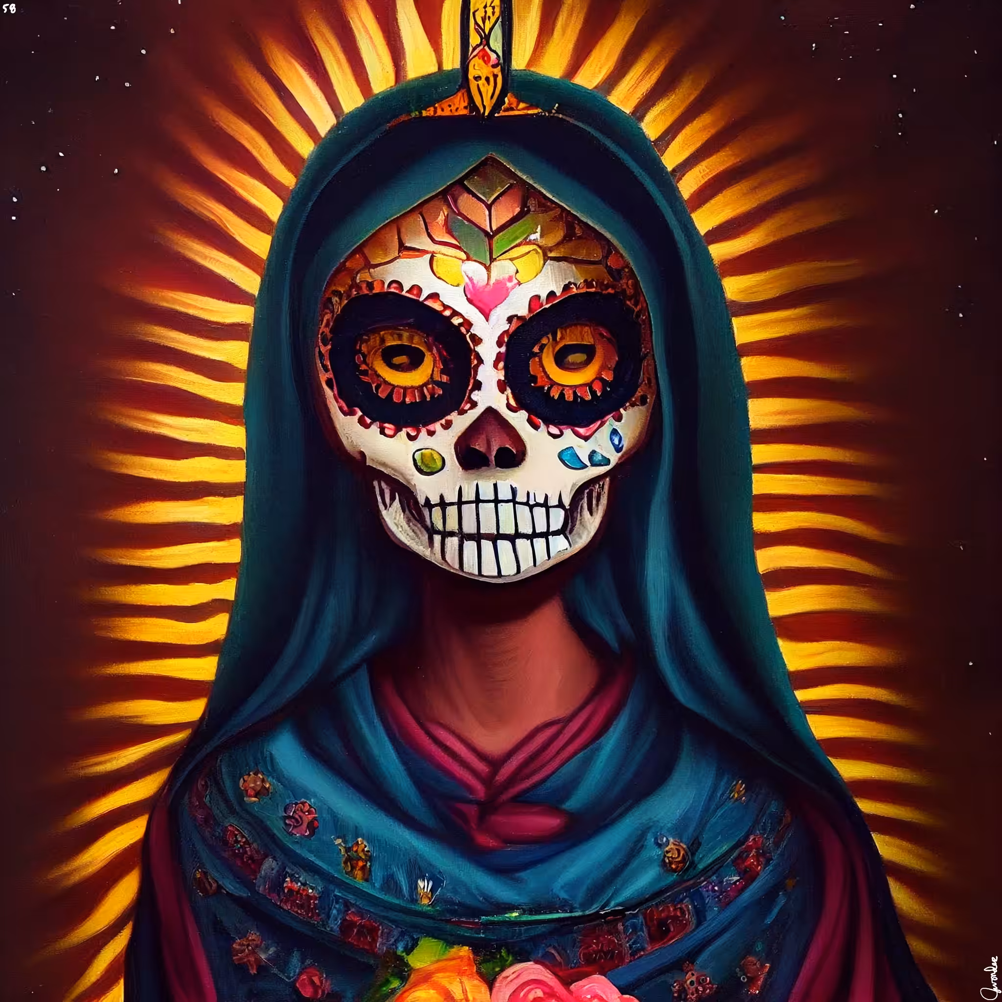 sugar skull #58