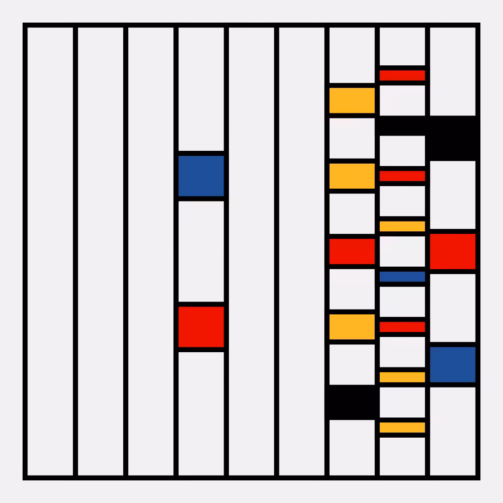OBJKTs (Mondrian Edition)