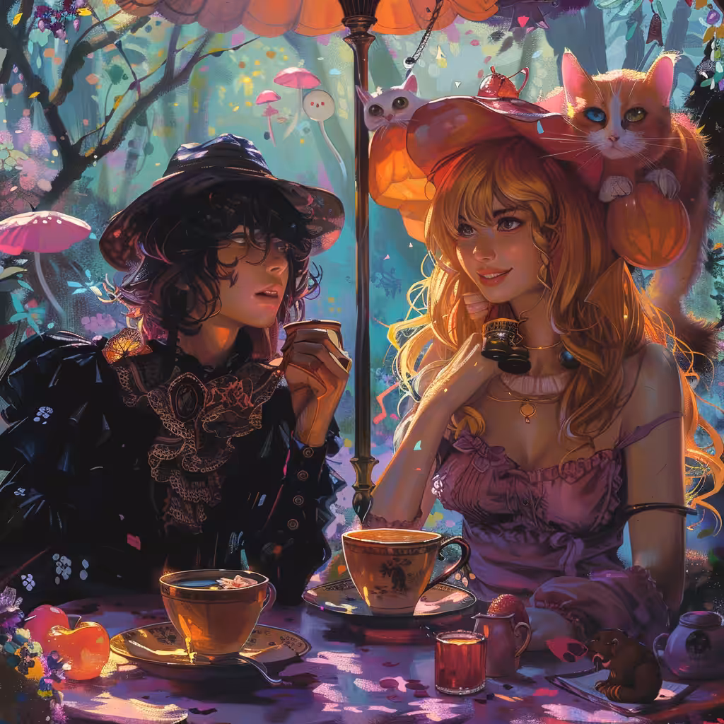 The Secret in the Cup  : Whispers Over Tea