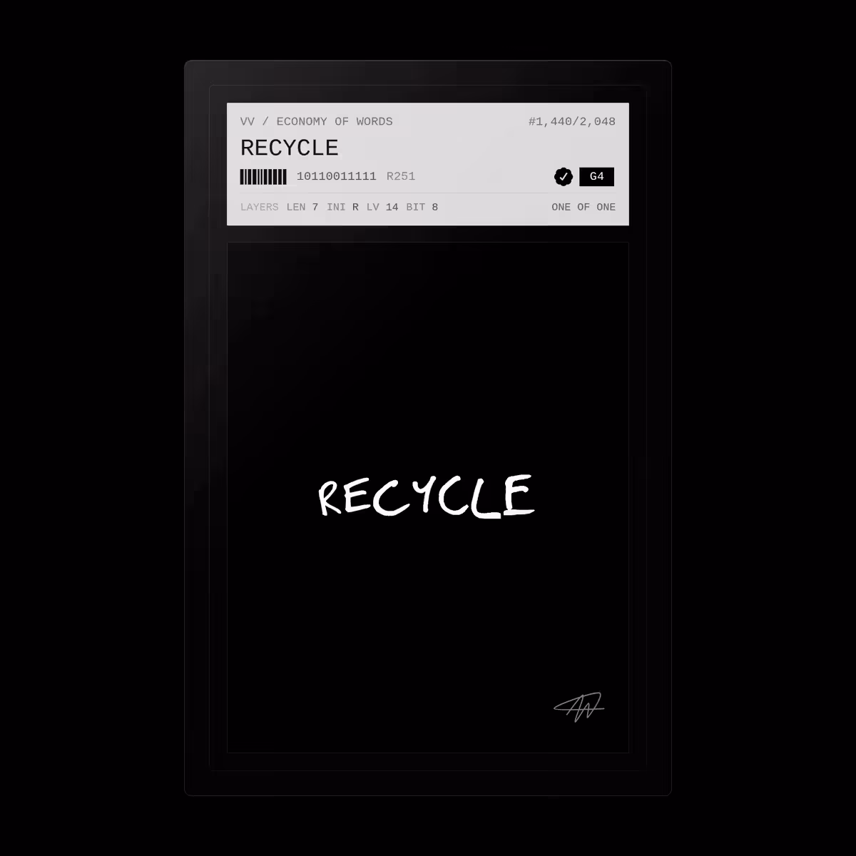RECYCLE · #1440