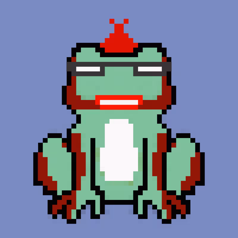  Whimsical Frog Family  #6