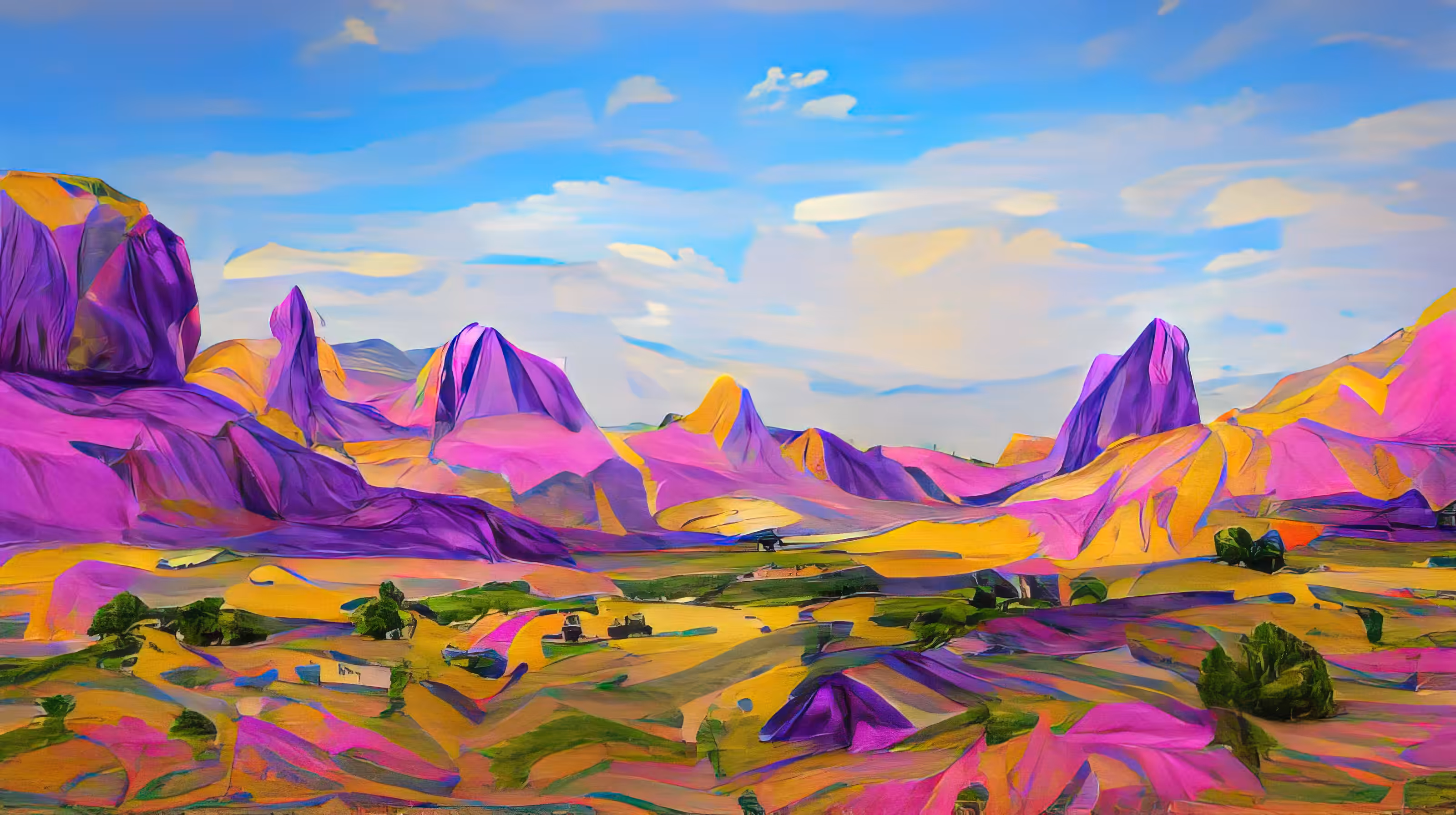 Purple Peaks