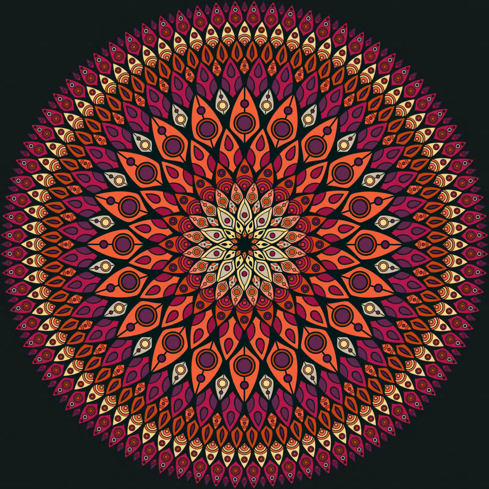 The Owl Mandala #8