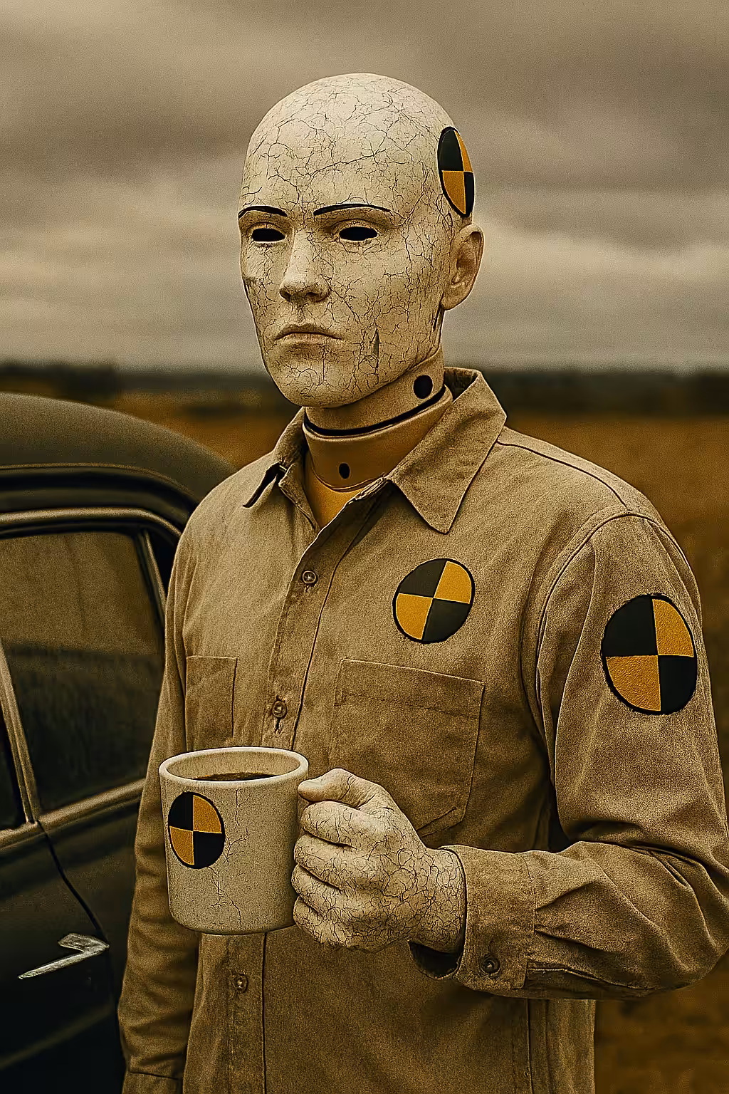 Rest time for a crash test dummy