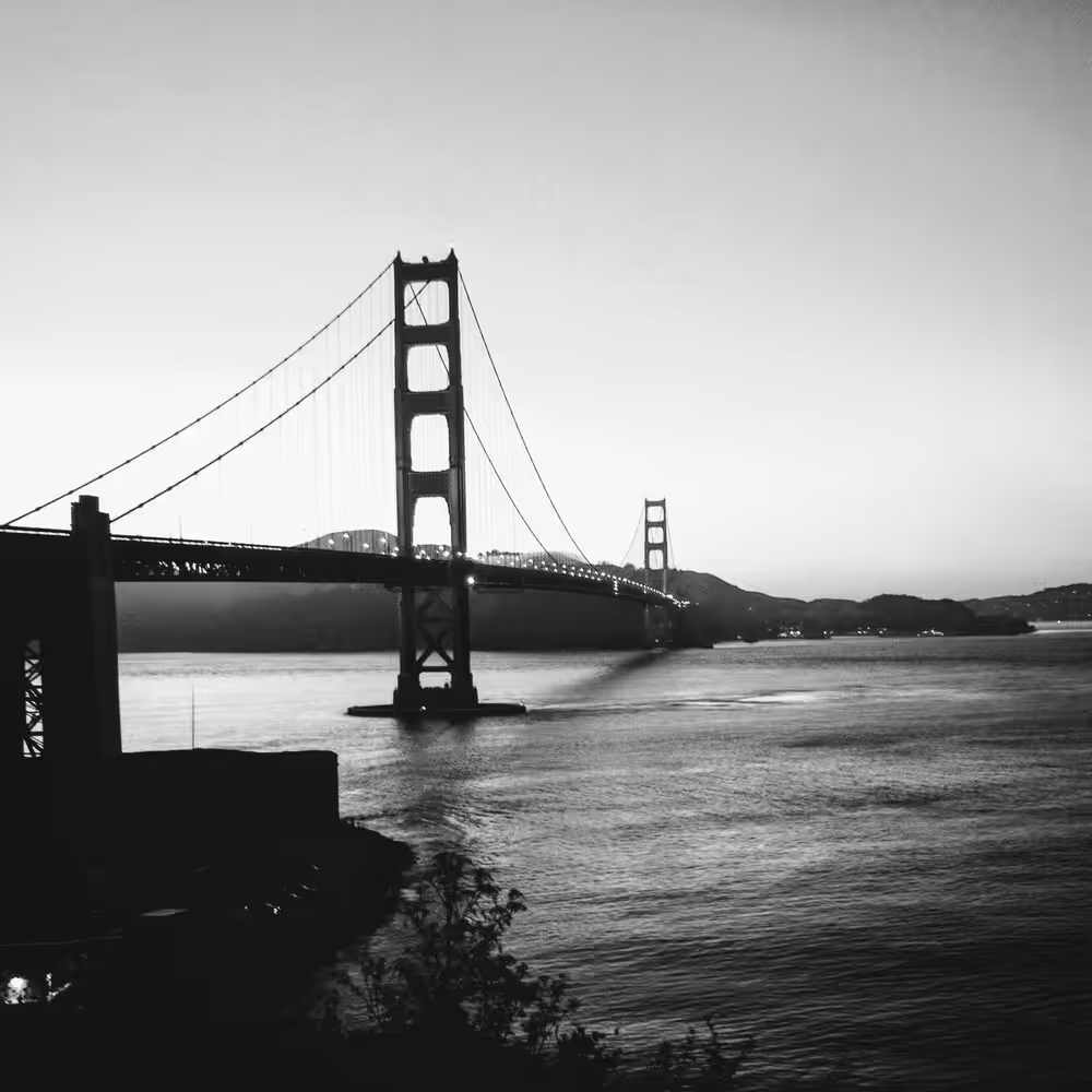 Golden Gate in Black & White