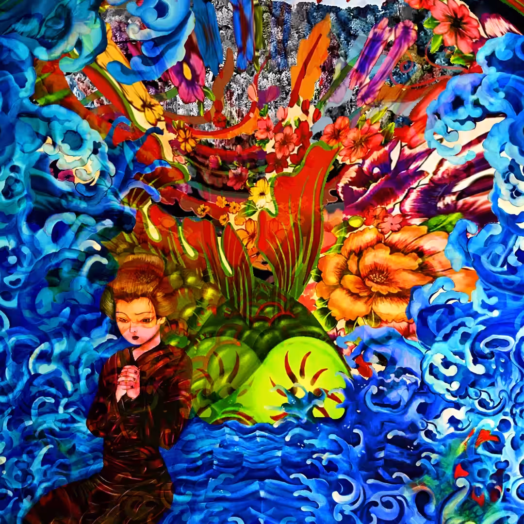 Life in Color Reflections Series Reflections of a Prayer by Miguel Paredes
