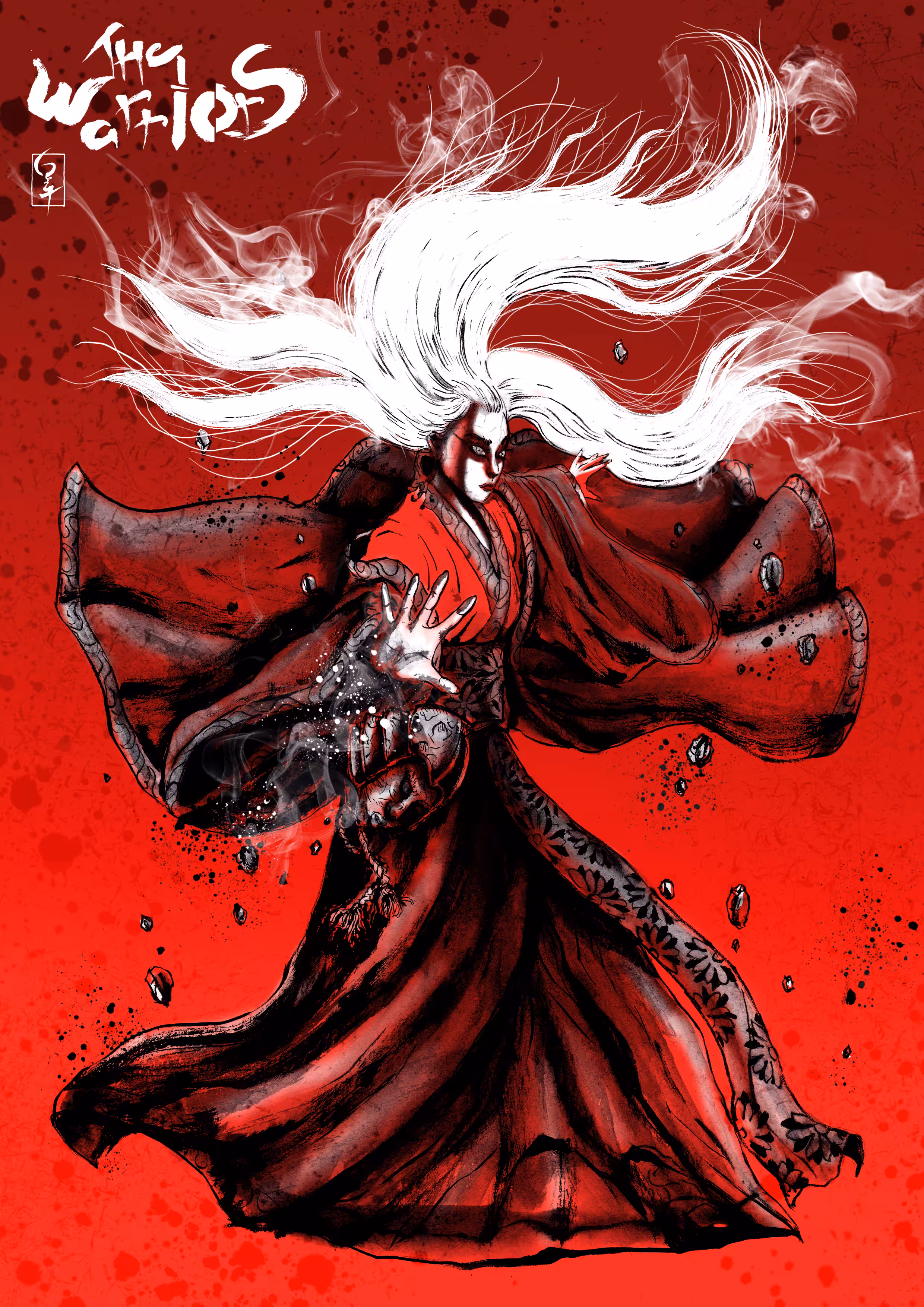 THE__WARRIORS: White - haired queen