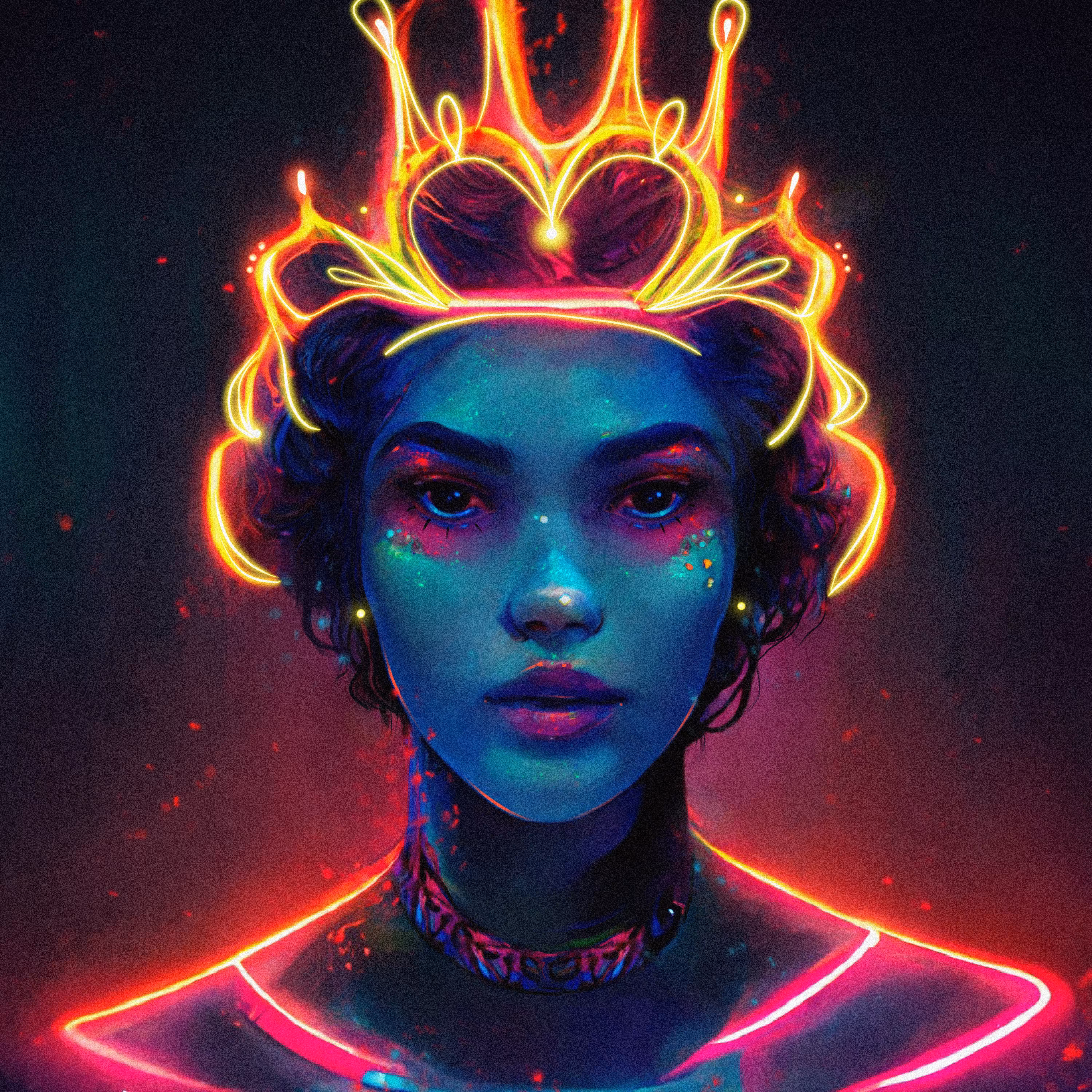 Neon princess 4/10
