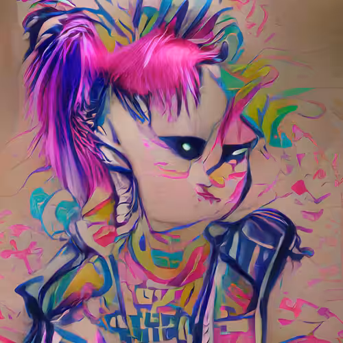 Scribbled Punk #23