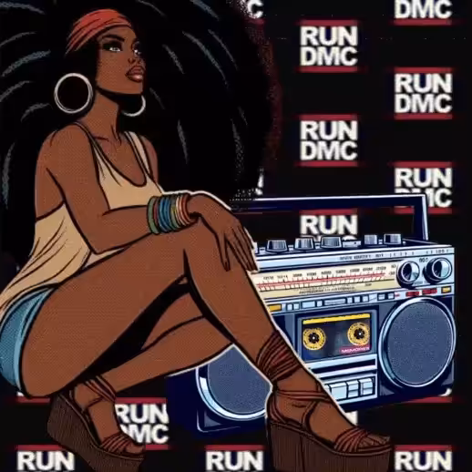 80s Rap Girl