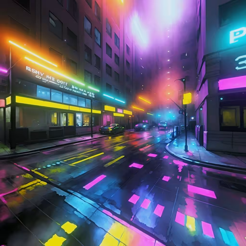city at night
