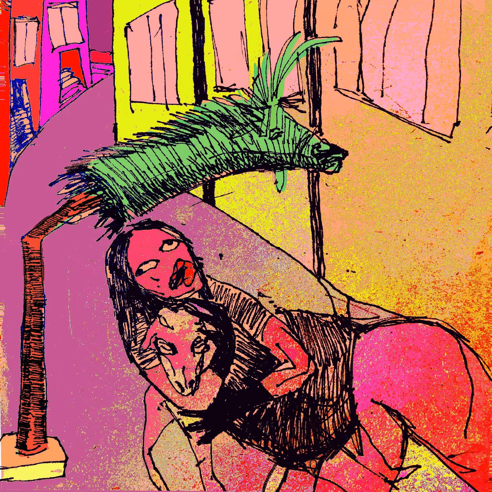 animal love of the city girl who be on acid