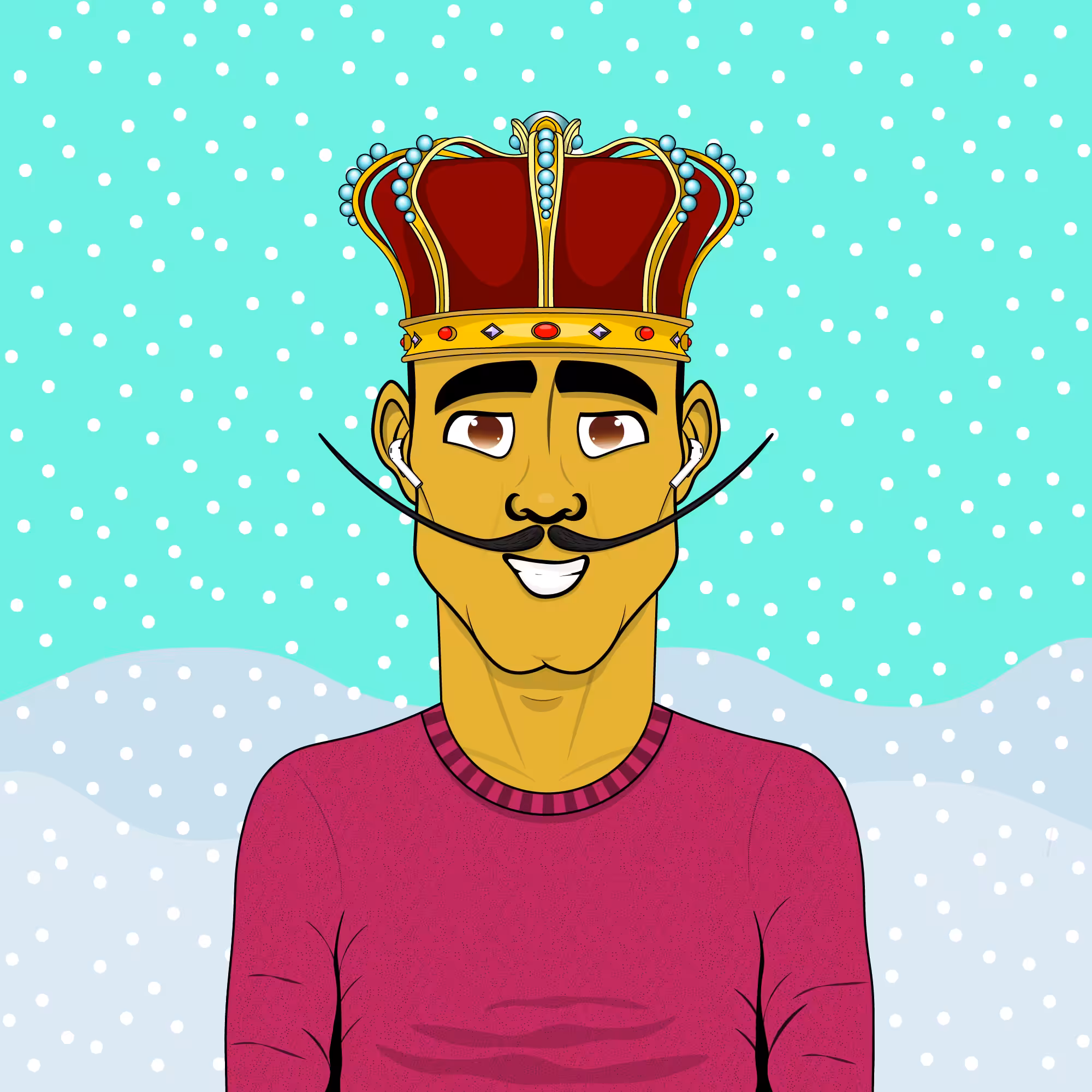 Mustachioed #74