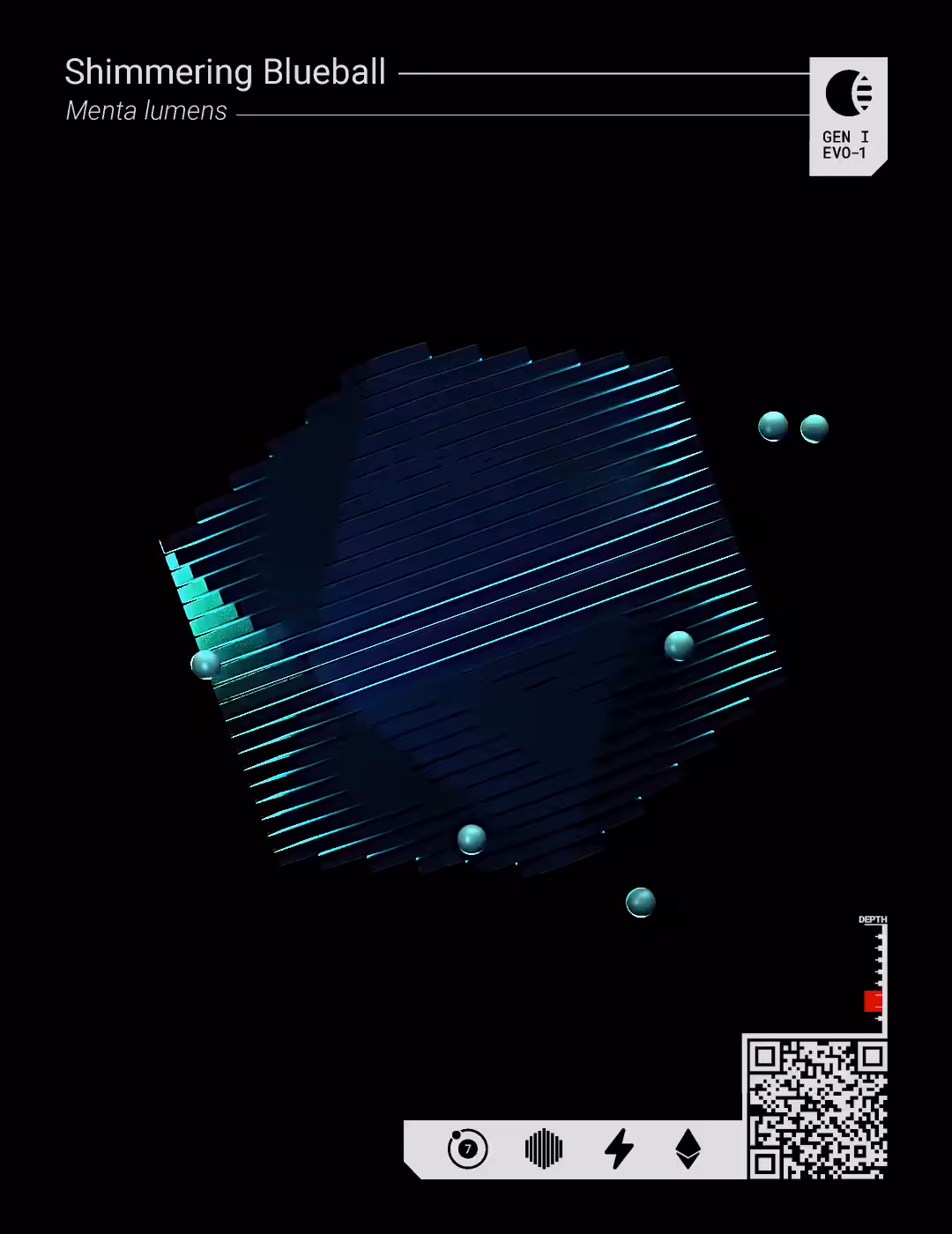 Shimmering Blueball