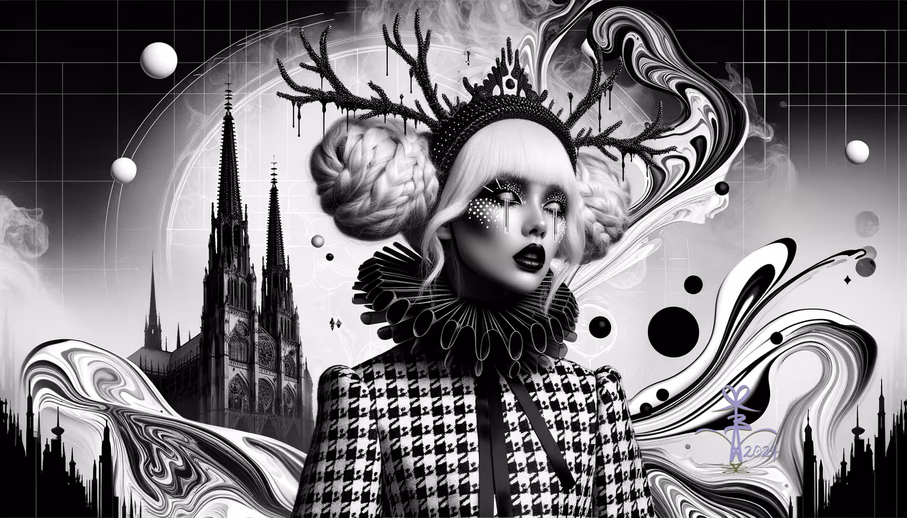 Mystic Queen: Intertwined Antlers