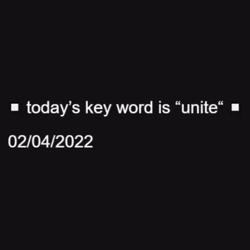◻️ today’s key word ...