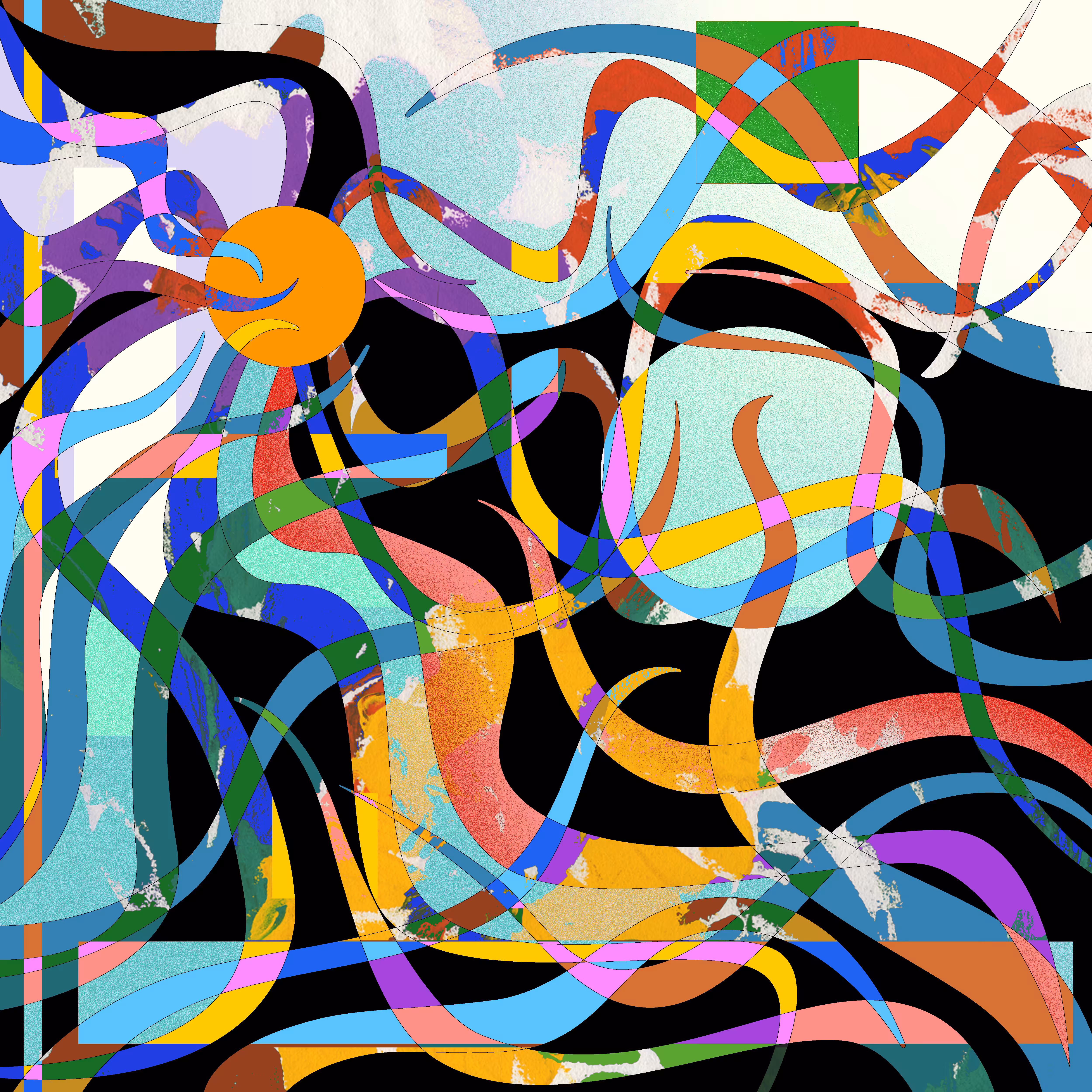 TENTACLES. Geometry in motion - edition 1/1