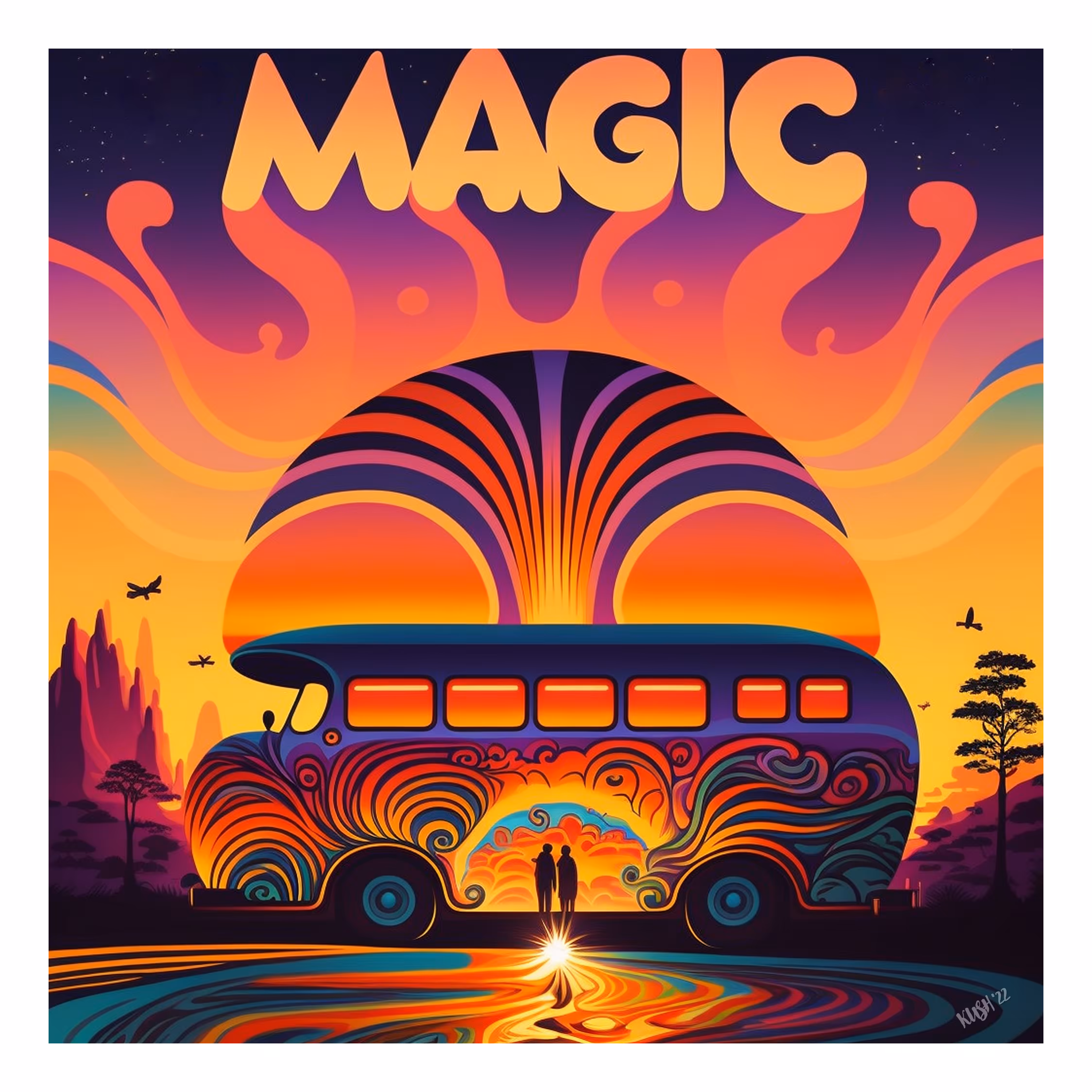 MAGIC BUS TOUR POSTER #02