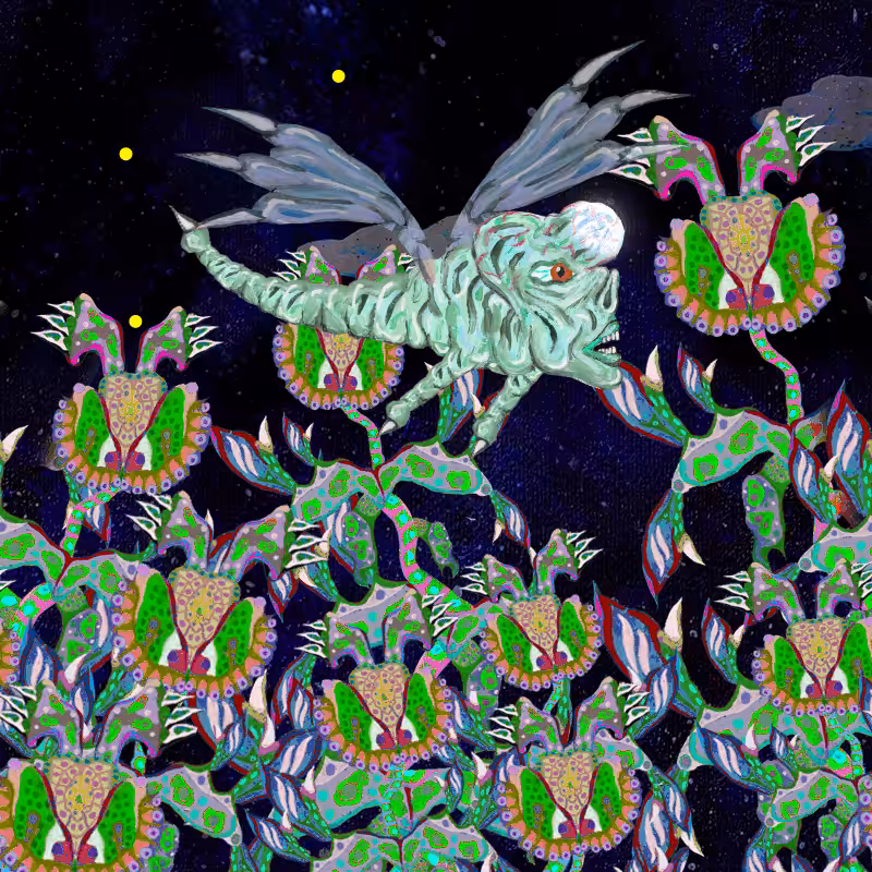 Fireflies and Flower Gardens #180