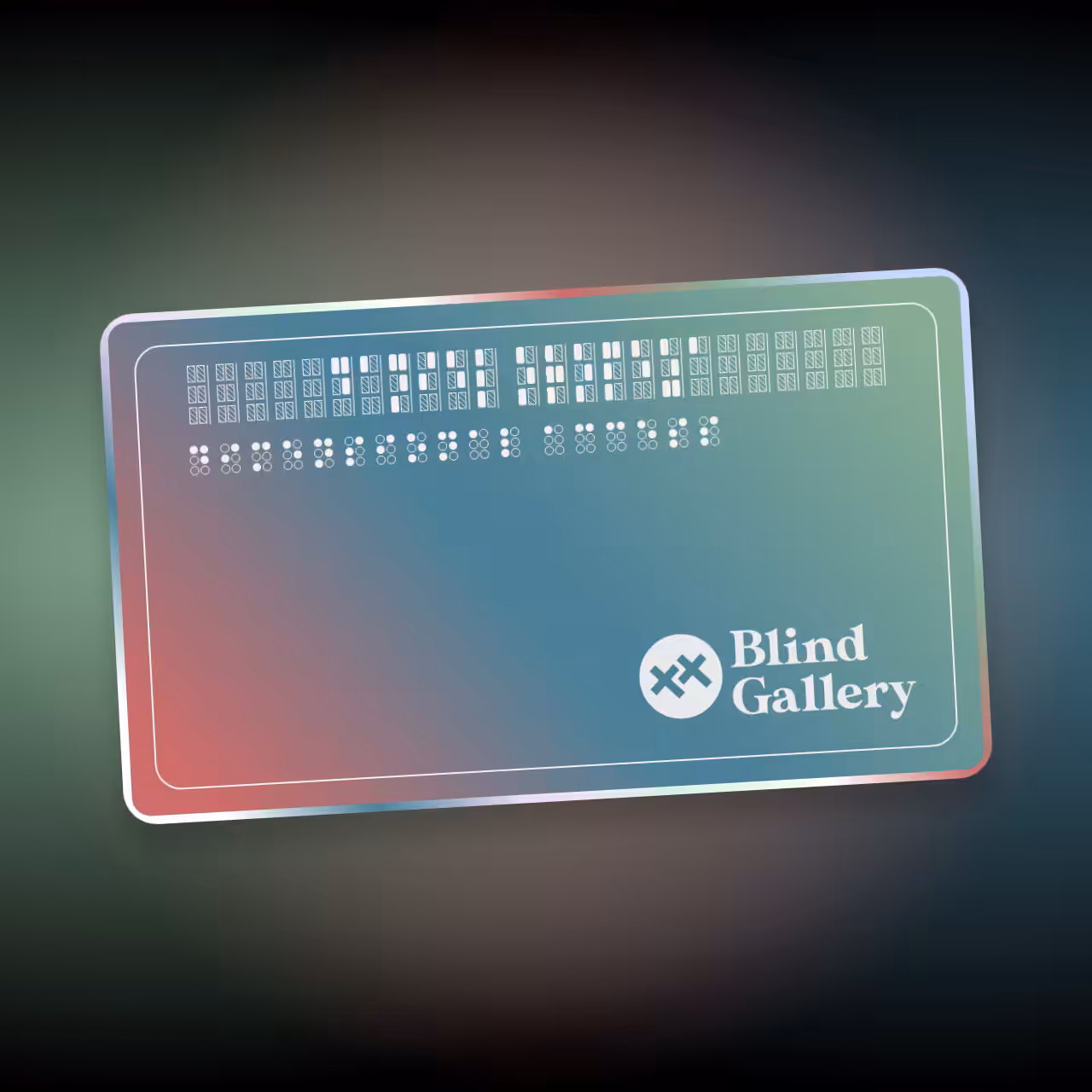 Blind Gallery Club Membership #374