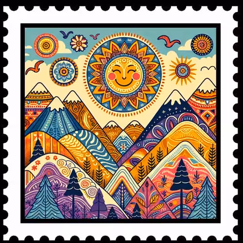 HAPPY HIPPIE STAMPS by Chankee