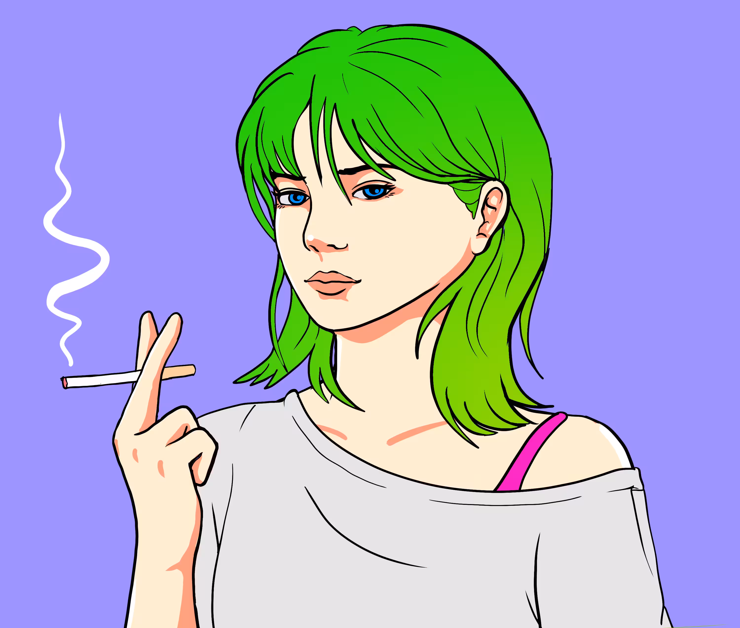 Smoker Girl #3