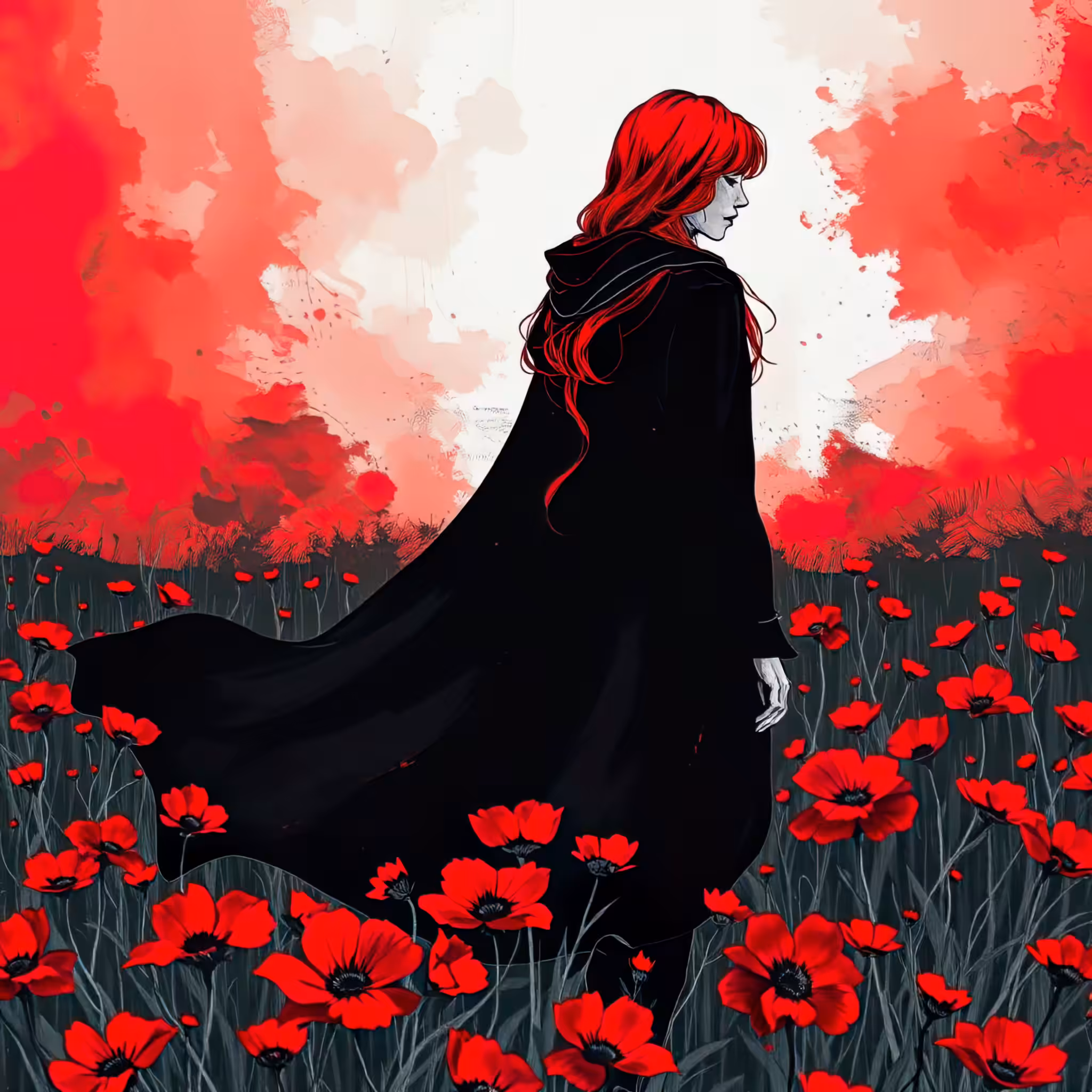 Crimson Blossoms