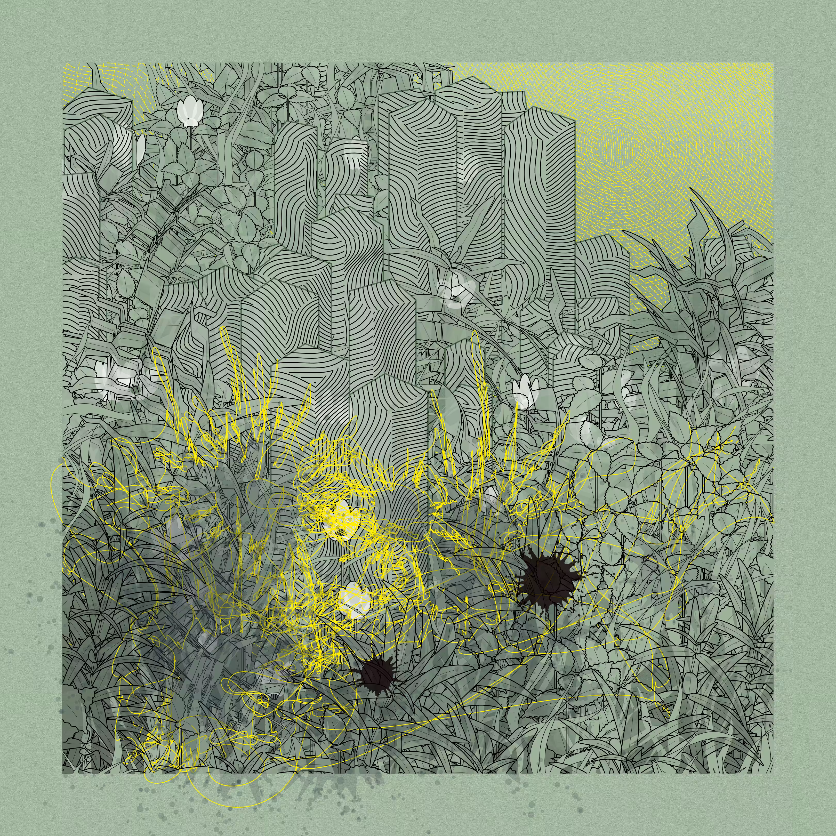 Landscape with Carbon Capture #5524