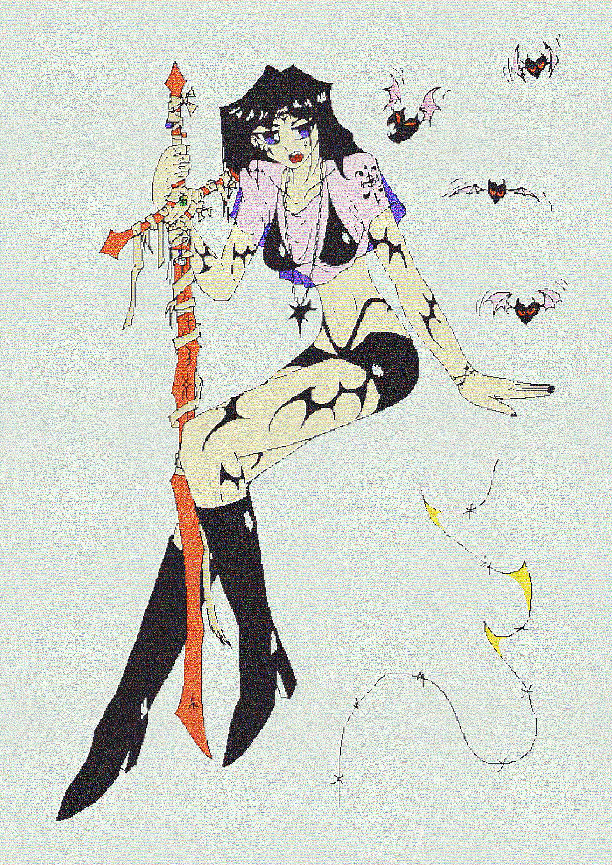 The Devil's Cross And The Evil Hearts