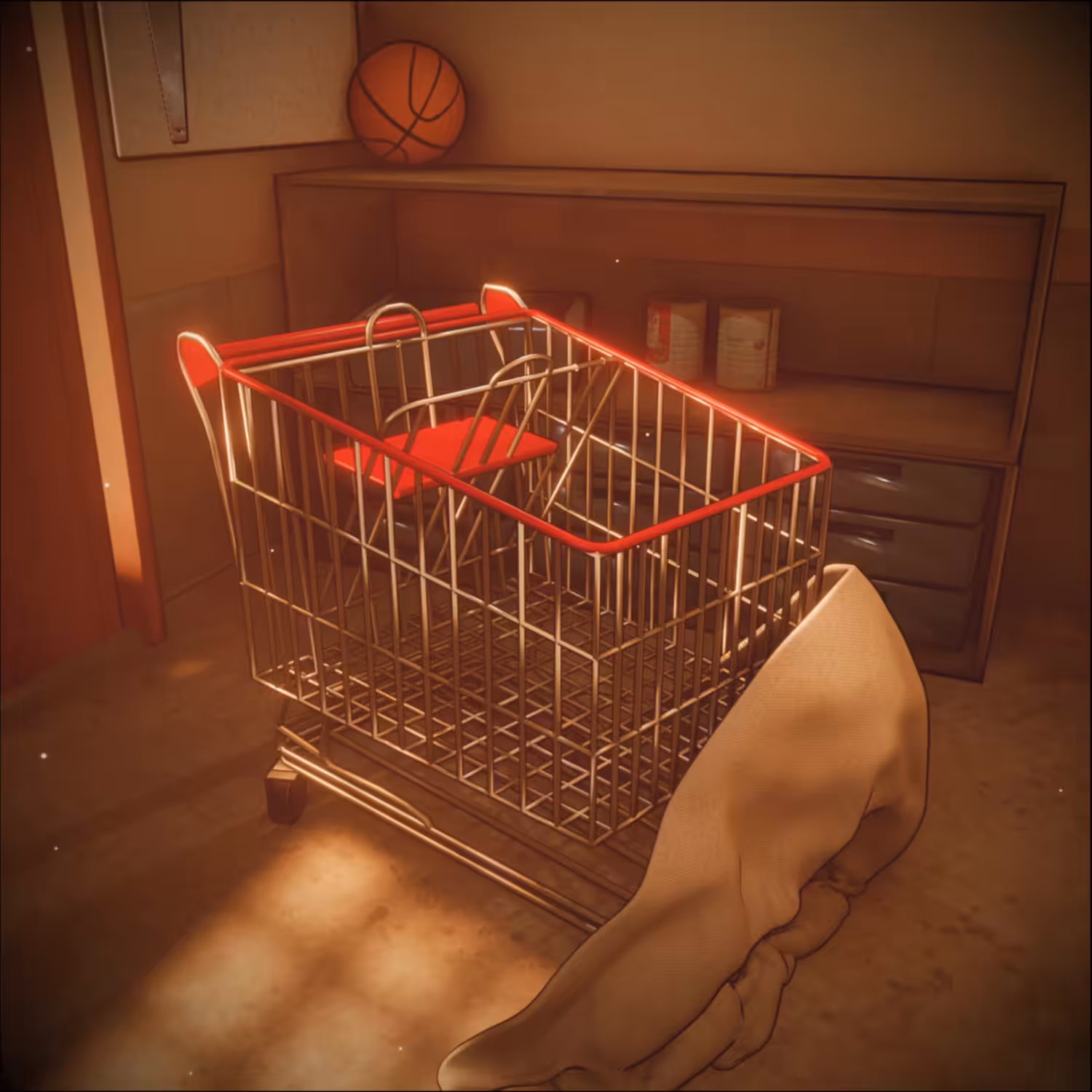 Stolen Grocery Cart