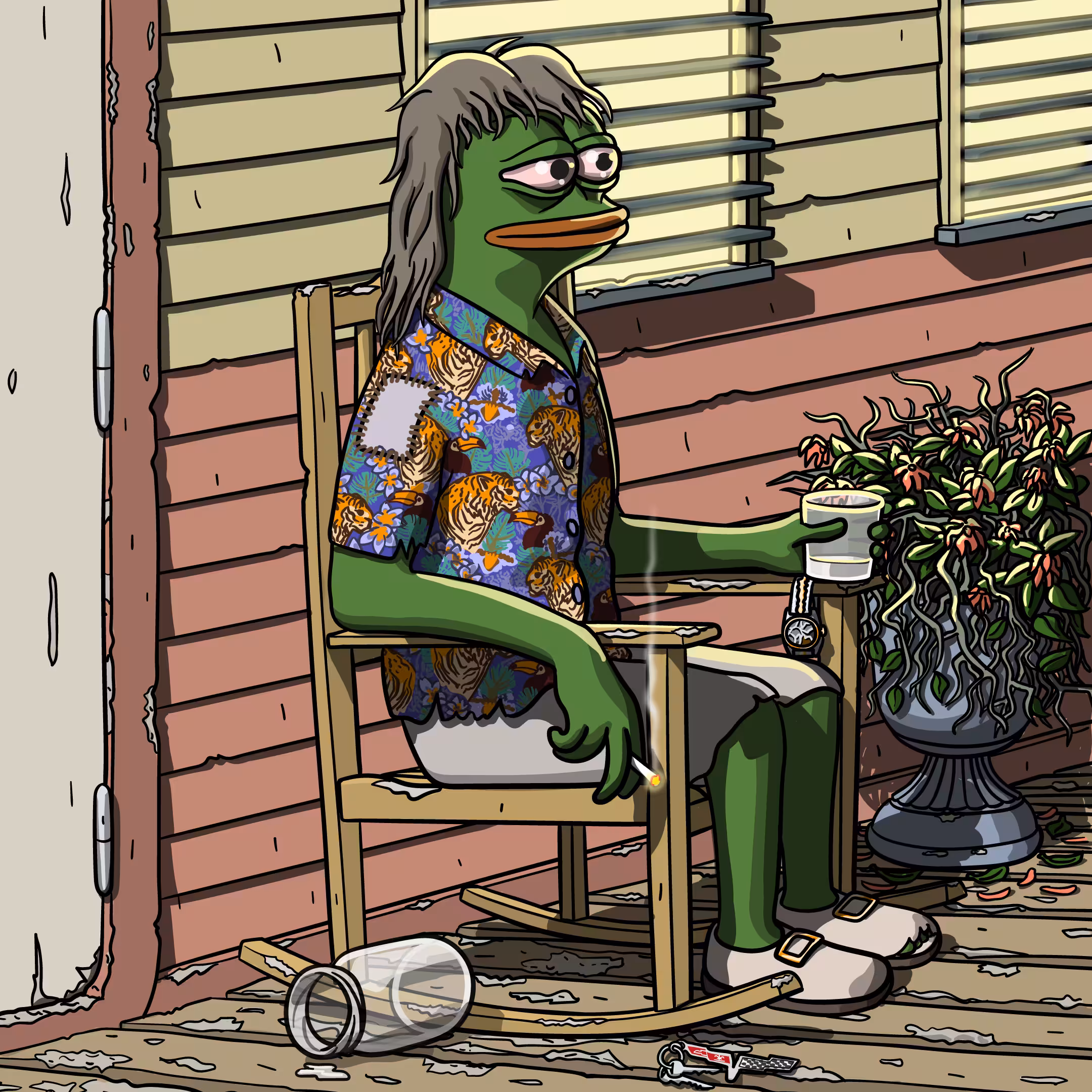 Front Porch Contemplating