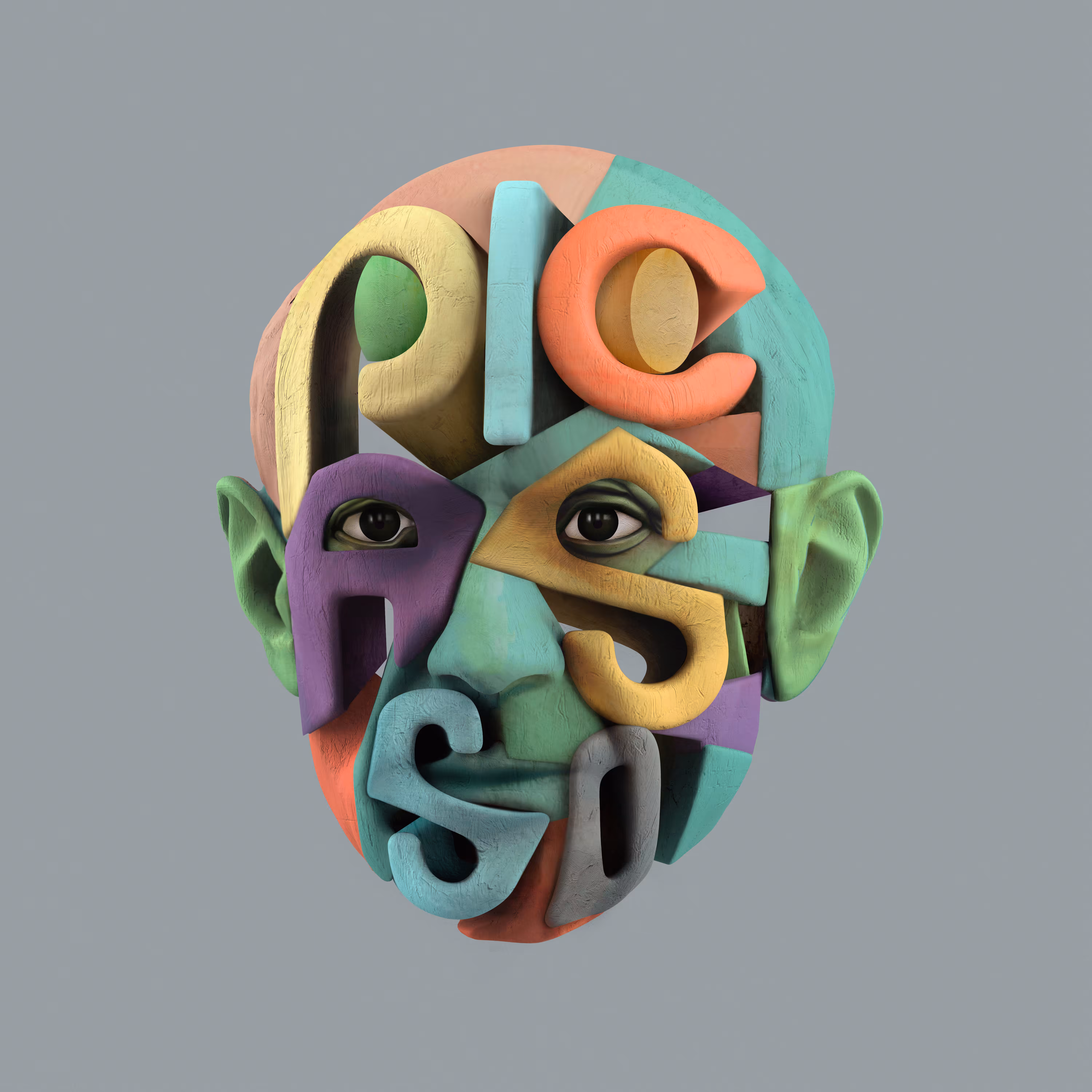 PICASSO lettering