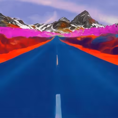 Generated Glitch Landscape #192