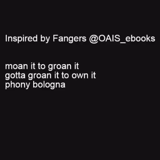 Inspired by Fangers ...