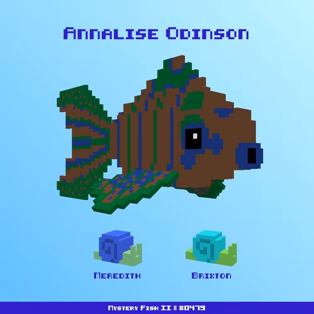 Annalise Odinson :: Mystery Fish 0479/1000
