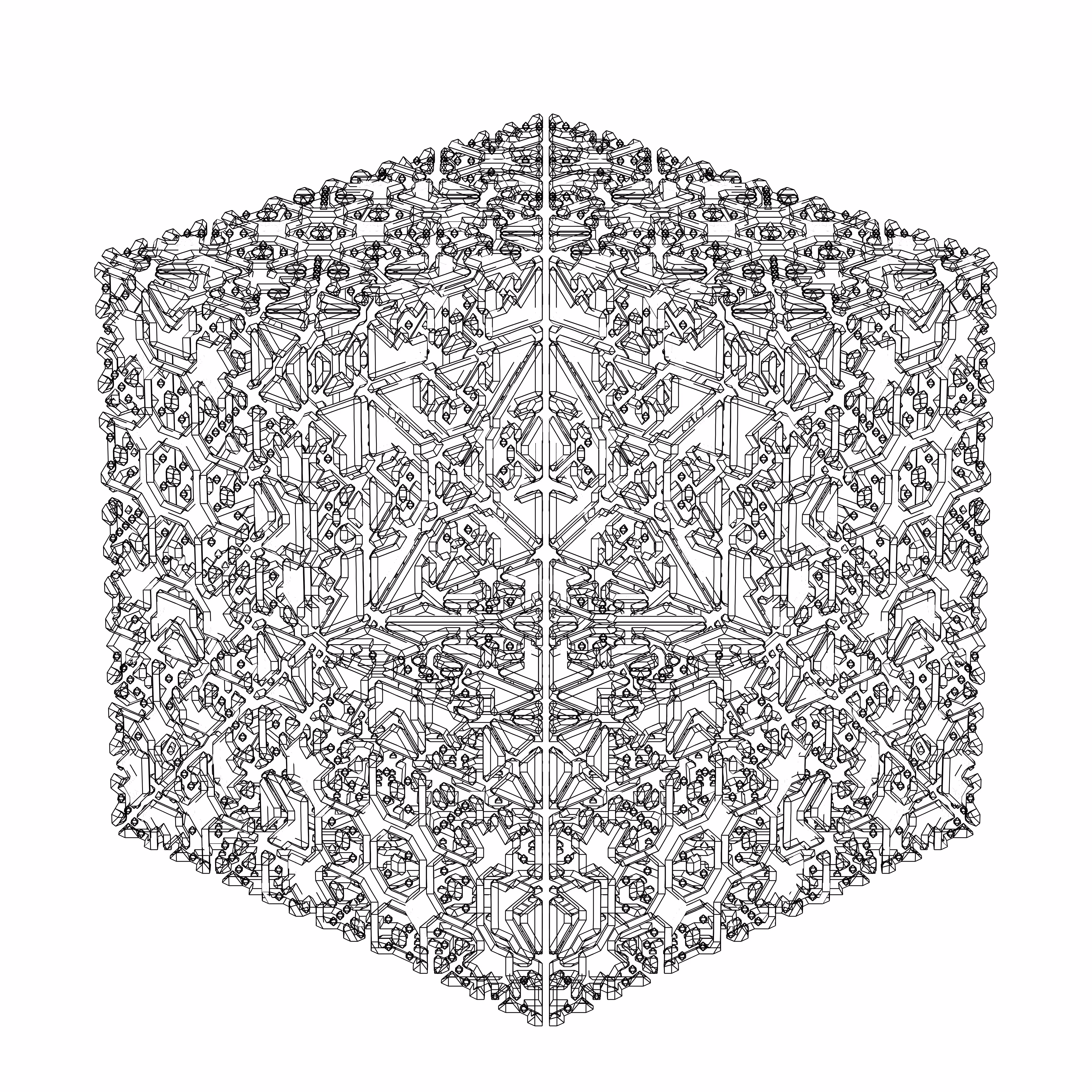 LL21 Alien Art Cube #821