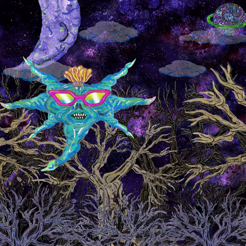 INFERNAL CREATURE #2 - The Buzzing Weirdos #66