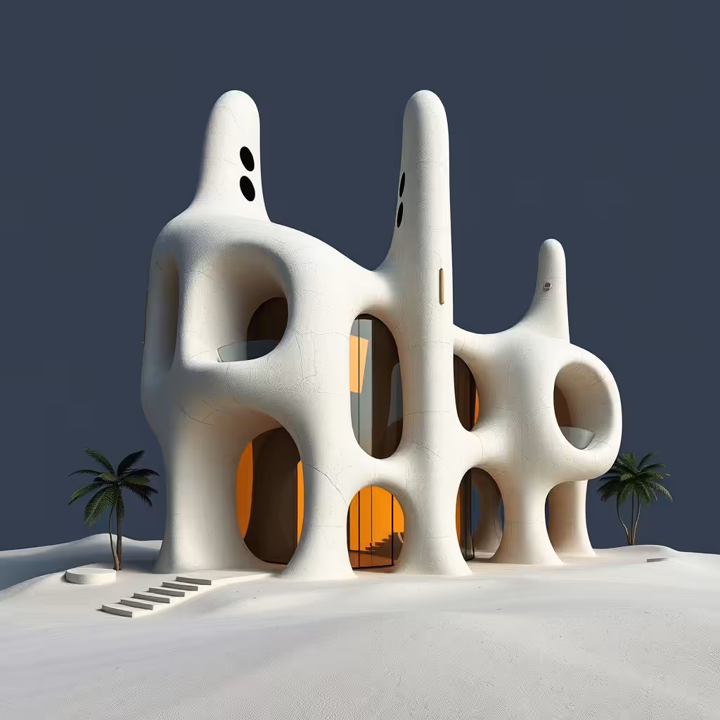 Architectural Forms with Circular Openings