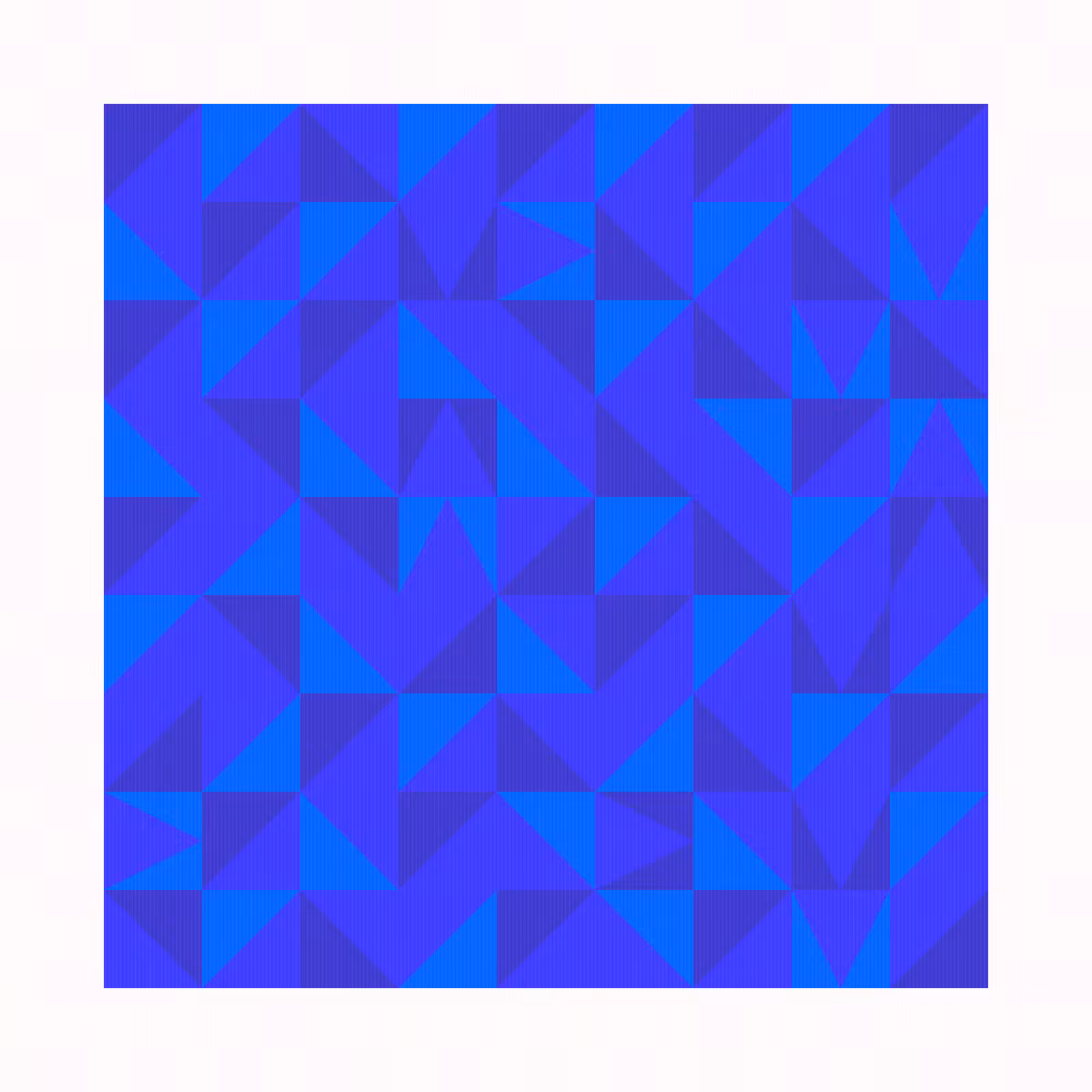 Triangle Pattern II #88